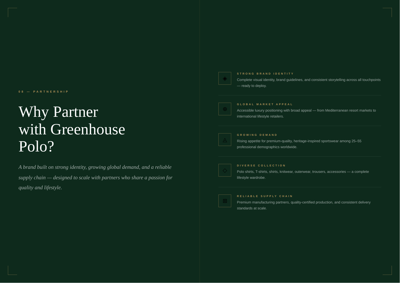 GreenHouse Polo partnership opportunities